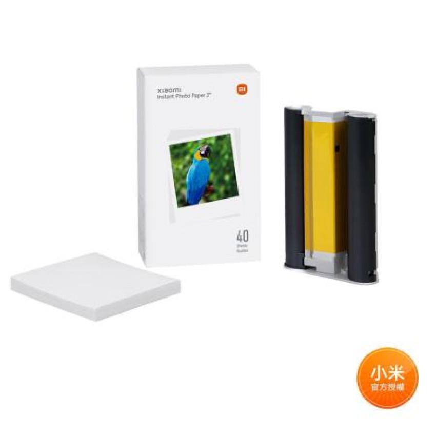 Xiaomi Xiaomi desktop photo printer 1S photo paper 3 inches 40 sheets