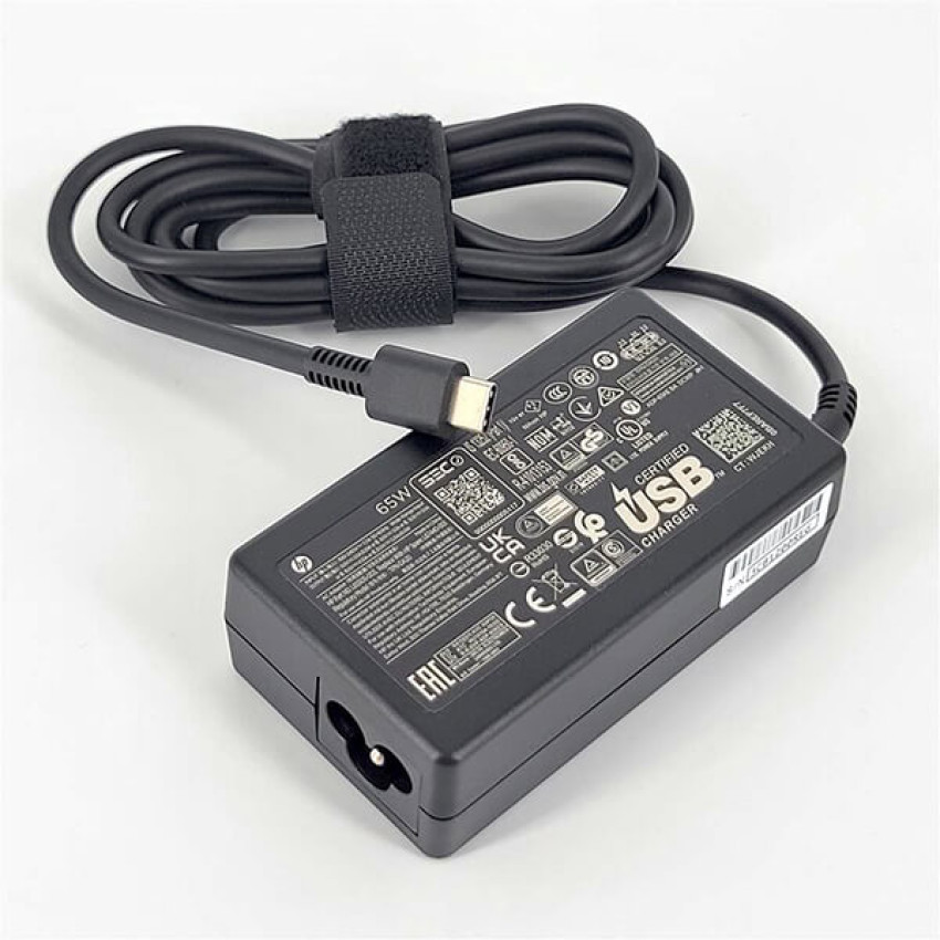 HP 65W Type-C transformer with three-core power cord (1P3K6AA)