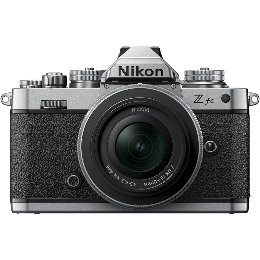 Nikon Z fc 附廣角變焦鏡頭 | 復古風格的緊湊型無反光鏡靜態影像/攝錄機,附 16-50 公釐變焦鏡頭 | Nikon USA 型號